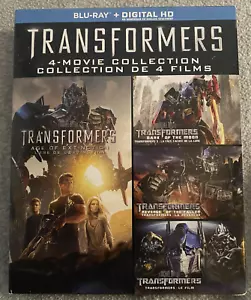 Transformers 4 Movie Collection Box Set Blu-Ray Movies (2014) - Picture 1 of 2