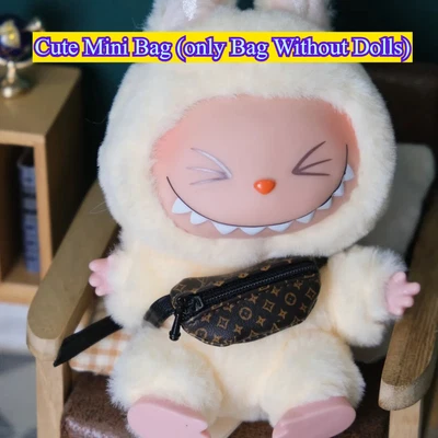 New Cute Mini Bag Handbag Backpack for POP MART The Monsters Labubu Dolls No Toy