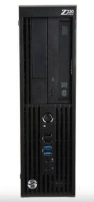 HP Z230 SFF Workstation Intel Core i5-4590 3.3 GHz 8GB DDR3 512GB SSD Win 10 Pro - Image 1 of 4