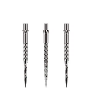 Caliburn Evo Replacement Dart Points. Spiro No Lip. 30mm Silver - Picture 1 of 1