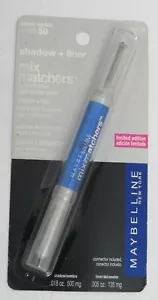 Maybelline Shadow + Liner Mix Matchers Sorbetto Argento Vintage - Foto 1 di 6