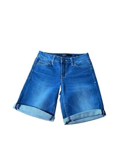 Riders By Lee Women’s Denim Shorts Size 6 Blue Pockets - Picture 1 of 4