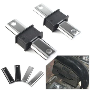 Black Muffler Hanger Bracket Kit Harley-Davidson FLT 85-22 65723-85 65724-85A - Picture 1 of 17