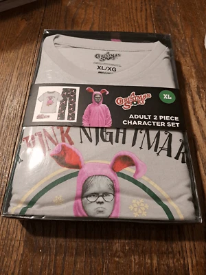 New Briefly Stated A Christmas Story Pajama Set XL 2024 Loungewear PJs Casual - Image 1 of 3