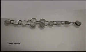 SUPER PULSERA CON 11 MONEDA ANTIGUA DEL AÑO 1938 - Foto 1 di 4