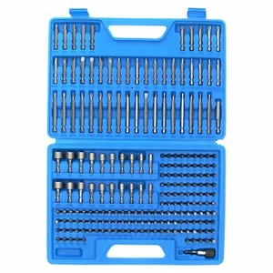 Juego de 208 piezas de destornillador maestro hexagonal Torx brocas de manipulación y accesorios MM Imperial - Imagen 1 de 1