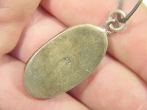 BUTW Sterling Silver pendant neclace of two birds .925 1580B - Picture 1 of 2