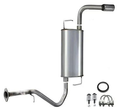 Silenciador de escape trasero compatible con: Toyota Matrix 2003-2005 1,8 L tracción delantera Foto 1 de 4