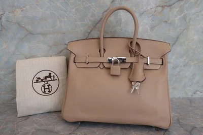 HERMES Birkin 25 Veau Swift Handbag Tabac Camel Square L (2008) - Image 1 of 4