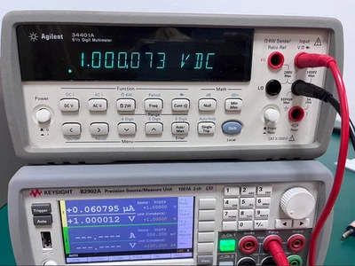 1PC HP/Keysight/Agilent 34401A 6½ Digit Digital Multimeter Oval Button - Image 1 of 4