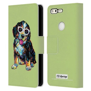 OFFICIAL P.D. MORENO DOGS LEATHER BOOK WALLET CASE COVER FOR GOOGLE PHONES - Picture 1 of 20