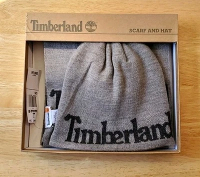 Novo conjunto de chapéu e cachecol Timberland - Imagem 1 de 4