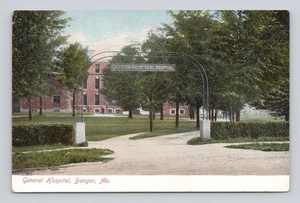 UDB Postcard General Hospital Bangor Maine ~ Unposted - Picture 1 of 2