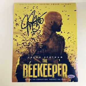 Foto autografiada de Jason Statham’The Beekeeper’ 8x10 con holograma de certificado de autenticidad - Imagen 1 de 11