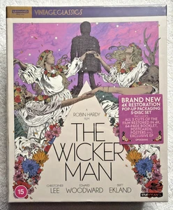The Wicker Man 4k 50th Anniversary Collector's Edition 1973 Region Free - Picture 1 of 4