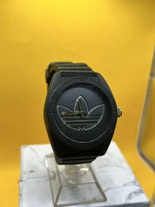 Adidas Gold And Black And Silver Quartz Watch Silcone Band ADH3197 - Picture 1 of 7