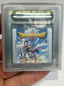 Dragon Warrior III 3 Nintendo Game Boy Color Authentic Saves RPG NES Classic!