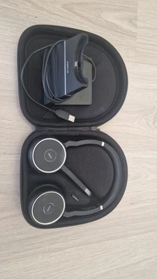 Jabra Evolve 75 MS Bluetooth Headset - kaputtes Mikrofon -  Schwarz - Bild 1 von 4