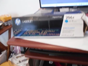 New HP 206X Cyan High Yield Toner Cartridge W2111X OEM GenuineDATED 12/2024 - Afbeelding 1 van 5