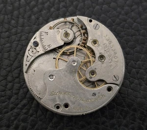 Relojero Antiguo Vintage Antiguo 1909 Elgin Tamaño 6 Movimiento con Esfera, Manecillas - Imagen 1 de 3