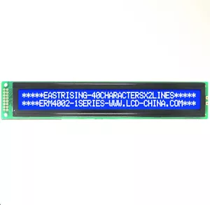40x2 4002 Character LCD Display Equivalent with HD44780 White on Blue Color new - Picture 1 of 1