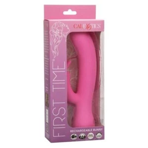 First Time Rechargeable Rabbit Vibrator - Pink - Picture 1 of 1