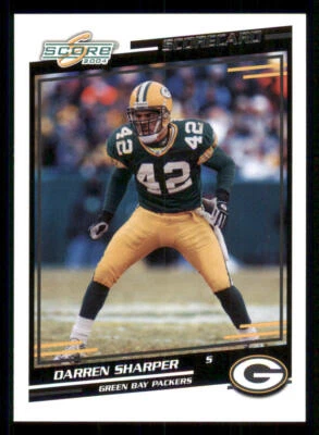 2004 Score Scorecard #118 Darren Sharper /625 - Image 1 of 2