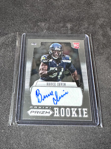 Bruce Irvin 2012 Panini Prizm RC Auto Autograph 077/499