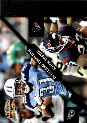 2011 Panini Gridiron Gear #3 Cortland Finnegan / Arian Foster Crash Course - Image 1 of 2