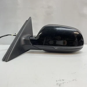 2010 - 2016 AUDI A4 S4 SEDAN LEFT DRIVER SIDE MIRROR OEM WITH SIGNAL LIGHT BLACK - Picture 1 of 17