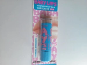 Maybelline Baby Lips Moisturizing Balm Sunscreen SPF 20 0.15 Oz - Picture 1 of 3