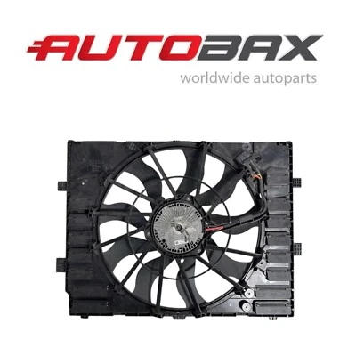 2011 2012 2013 2014-2017 VOLKSWAGEN TOUAREG РАДИАТОР ОХЛАЖДЕНИЯ ВЕНТИЛЯТОР С ДВИГАТЕЛЕМ - Изображение 1 из 3