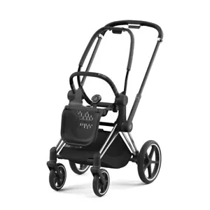 ⭐️ Lo último Cybex Platinum PRIAM 4 cromo negro chasis y marco de asiento herrajes NUEVO - Imagen 1 de 2