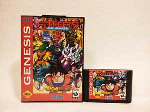 Streets of Rage 2 Dragon Ball Z Villains Edition for Sega Genesis/Mega Drive - Picture 1 of 2