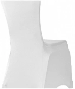 SPANDEX LYCRA CHAIR COVERS ESSENTIAL GRADE B - WHITE - Picture 1 of 1