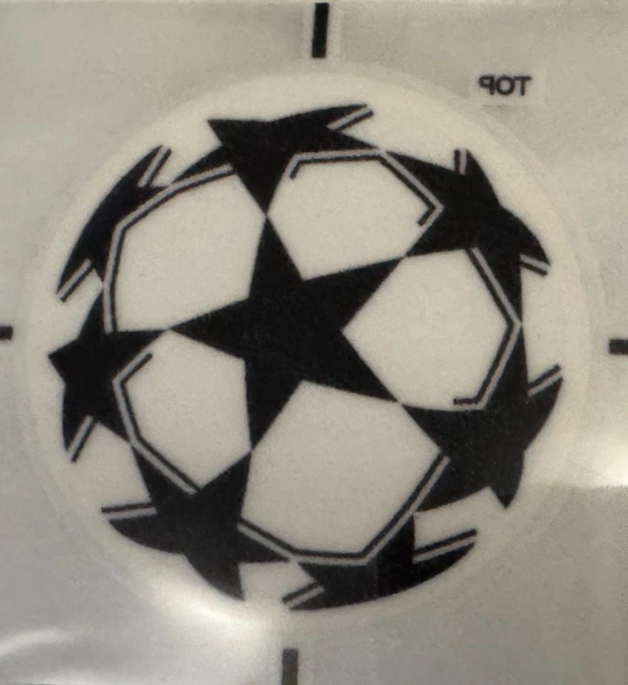 UEFA Champions League Starball Sleeve Patch 2007-08 - Image 1 of 1
