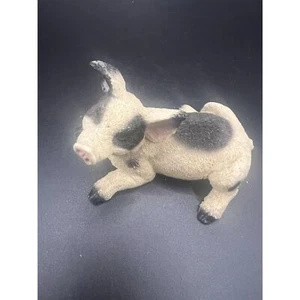 Hallmark Stationers White & Black Vintage Animal Classics Pig Baby Big Ornament - Picture 1 of 3