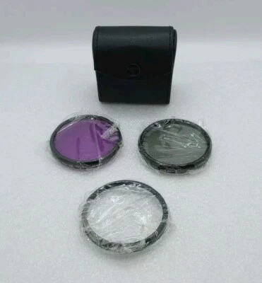Bower Digital SLR Filter Kit 58mm UV, PL and FLD filters. **Brand New** - Image 1 of 4