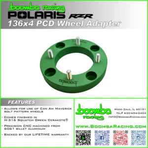 POLARIS 136x4 BOLT PATTERN WHEEL ADAPTER (set of 4) - Picture 1 of 2