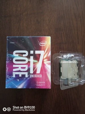 processeur intel core i7 6800k 6 coeur 3.4 GHz lga 2011-v3 occasion - Photo 1/3