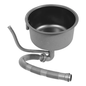 Runde Küchenspüle Einschalen-Spüle Edelstahl Undermount Küchenspüle Flushmount - Bild 1 von 22