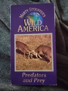 VHS Marty Stouffers WILD AMERICA Predators and Prey 1994 RARE - Picture 1 of 3