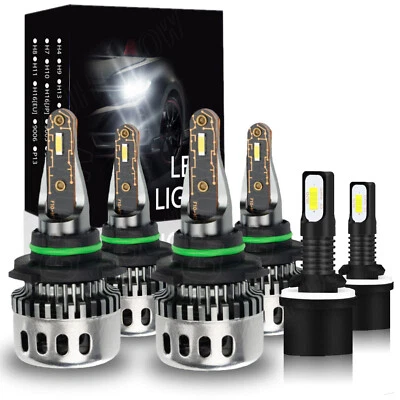 For GMC Jimmy Sport Utility 4.3L 1996-2001 LED Headlight Hi/Low Fog Light Bulbs - Изображение 1 из 4