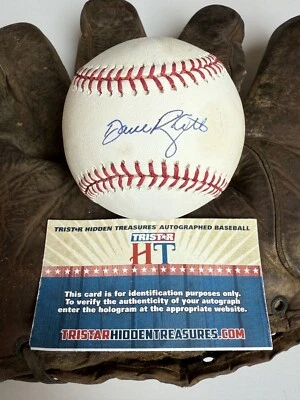 Dave Righetti Signed Autographed Official Major League (OML) Baseball: TriStar - Image 1 of 4