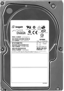 Hard Drive Seagate Cheetah 10K.6 ST373307FC 73GB 10000U/Min 8MB FC 3.5'' Inch - Picture 1 of 3