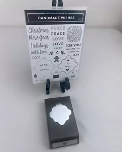 Stampin Up Handmade Wishes Stempelset mit passender Stanze - Bild 1 von 4