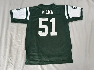 Camiseta de colección Jonathan Vilma New York Jets - JUVENTUD grande Foto 1 de 2