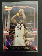 2003-04 Bowman Signatures Shaquille O'Neal #113/125 Lakers