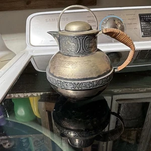 ANTIKER DUTCHARDT APOLLO EPNS VERSILBERTER KRUG BERNARD RICE'S SONS 3818 mit DECKEL - Bild 1 von 24