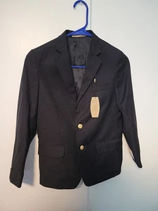 Kids Class Club Gold Label Suit Size 10 Navy Blue - Picture 1 of 14